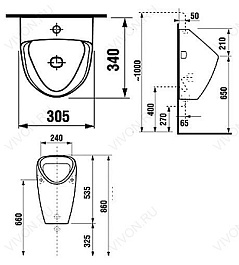 Jika Писсуар Golem 4306.1 – фотография-2